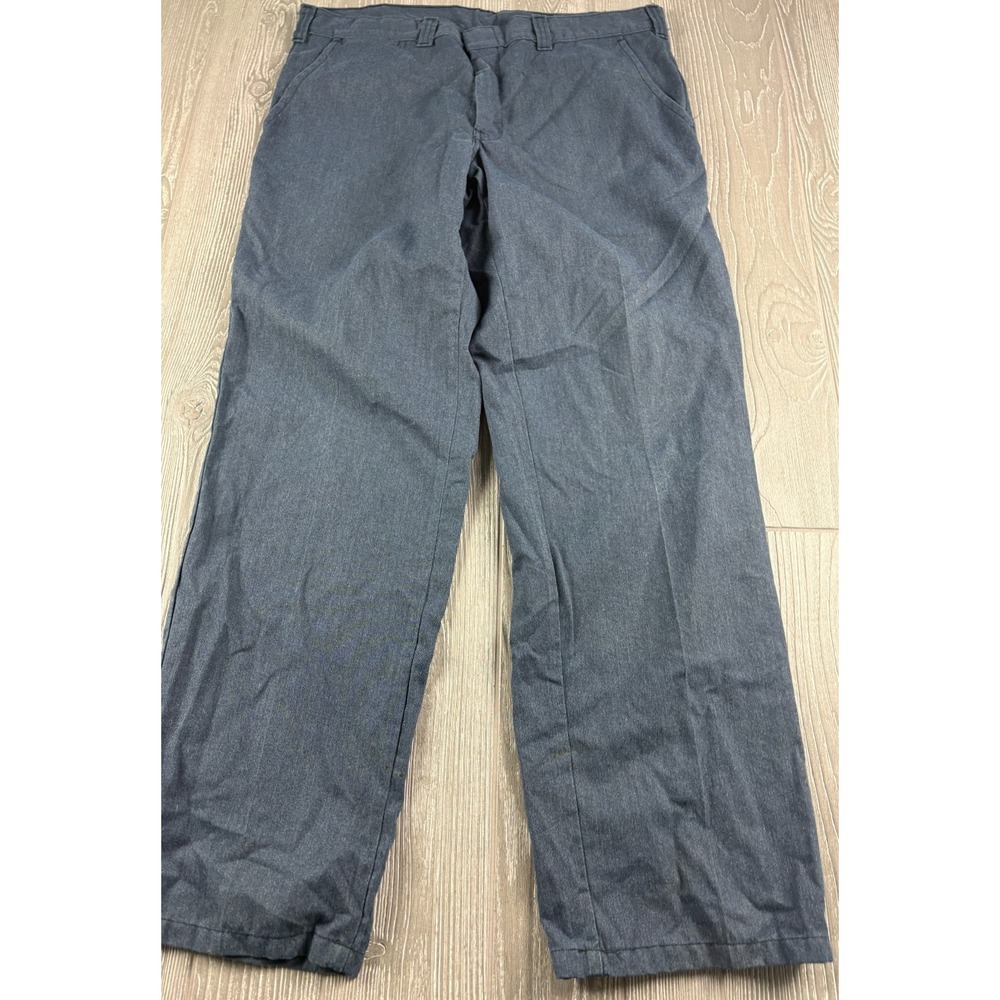 Big Bill FR 38x33 Blue Pants Mens Casual Flame Resistant Workwear Canvas